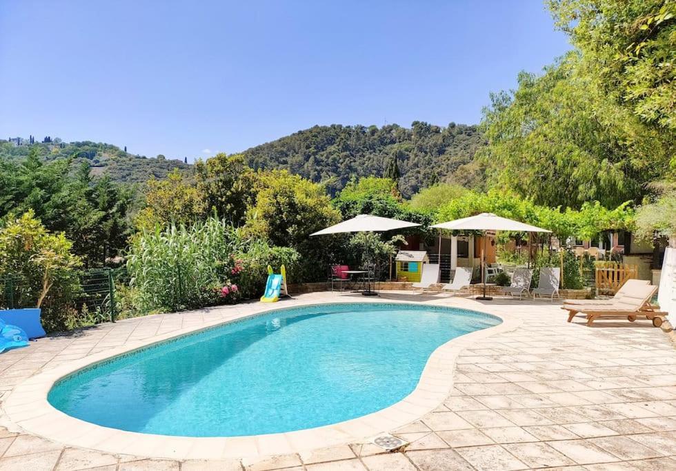 Un Brin De Paille Villa Cagnes-sur-Mer Exterior foto