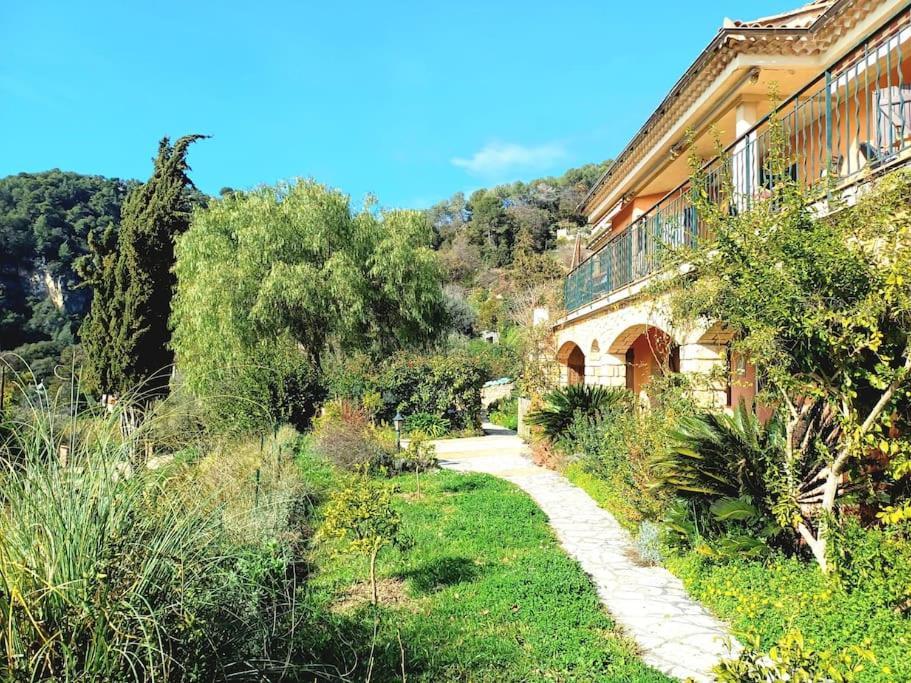 Un Brin De Paille Villa Cagnes-sur-Mer Exterior foto